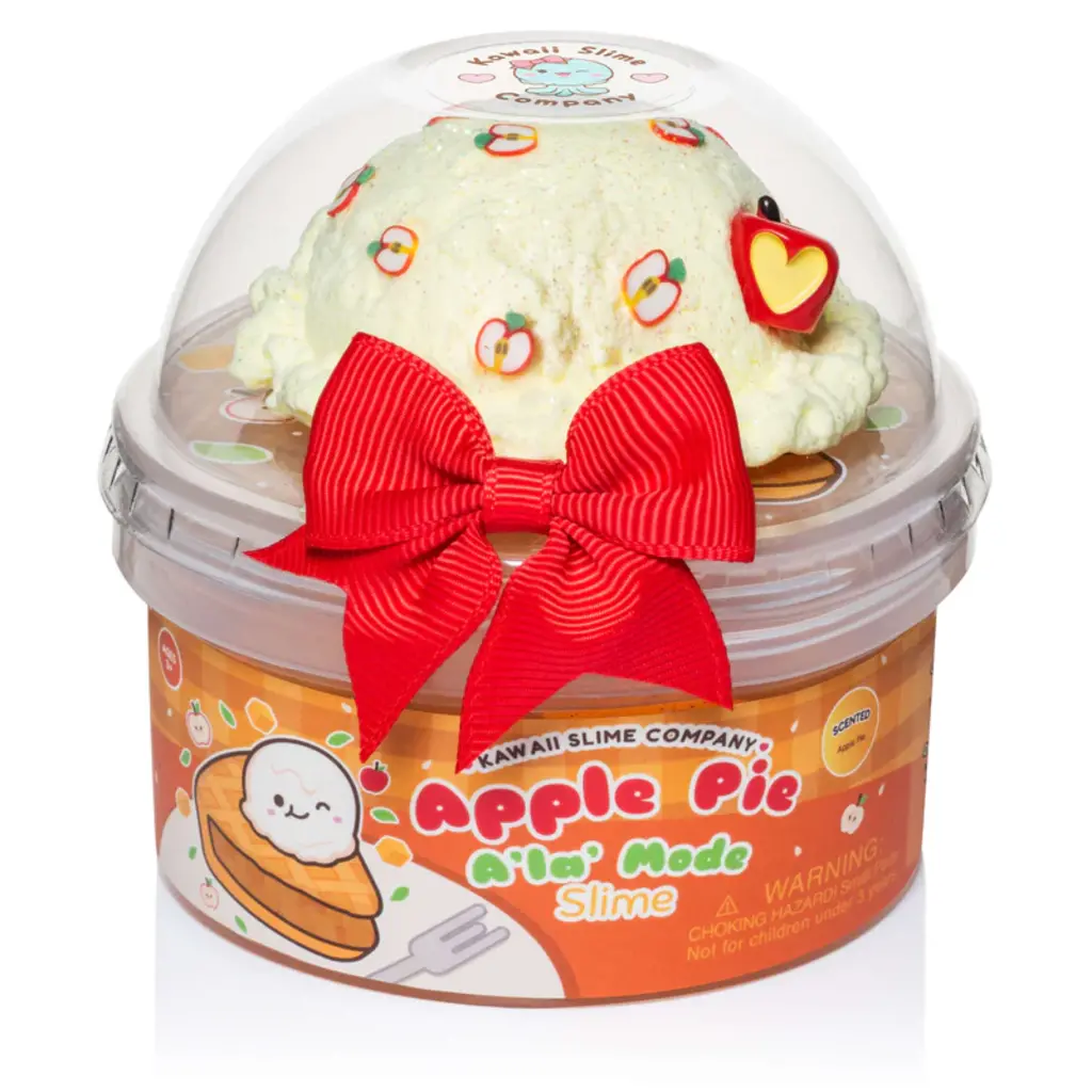 KAWAII SLIME COMPANY Apple Pie À La Mode Slime