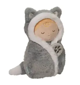 DOUGLAS CUDDLE TOYS Baby Wolf Hug 12"