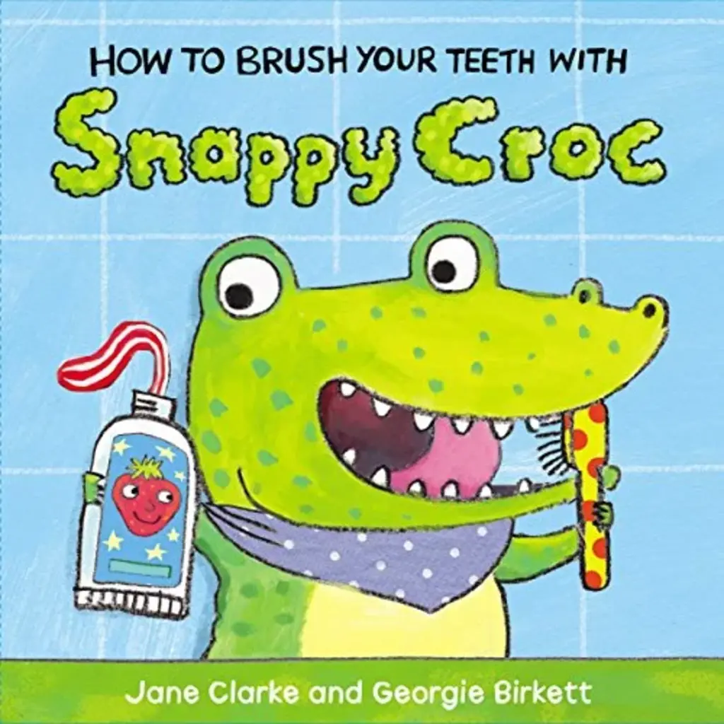 EDC How to Brush Your Teeth with Snappy Crocodile