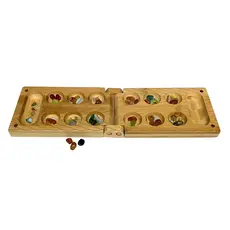 PROJECT GENIUS (RECENT TOY) Bamboo Travel Mancala