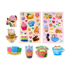 OOLY Scented Stickers Cat Cafe