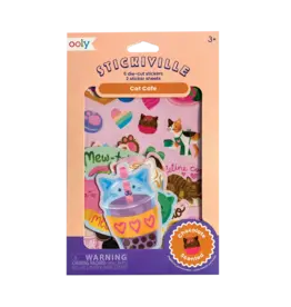 OOLY Scented Stickers Cat Cafe