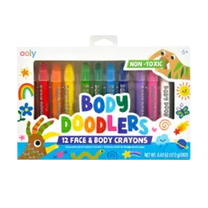 OOLY Body Doodlers Face & Body Crayons