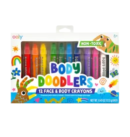 OOLY Body Doodlers Face & Body Crayons