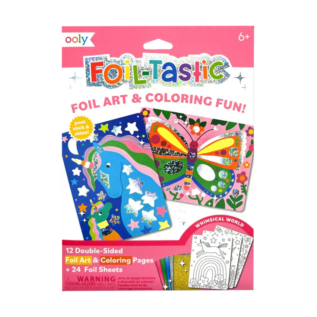 OOLY Foil-Tastic Whimsical World
