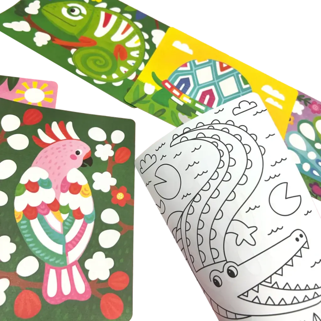 OOLY Foil-Tastic Awesome Animals