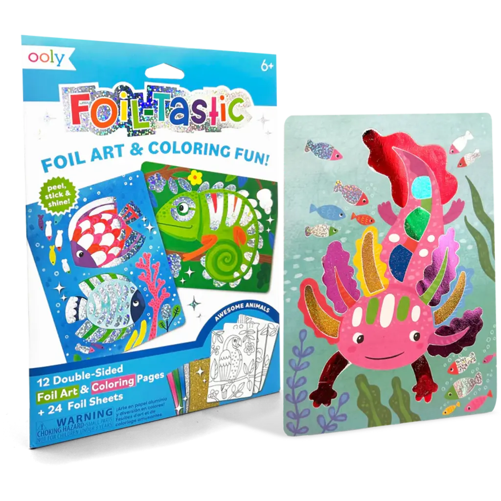 OOLY Foil-Tastic Awesome Animals