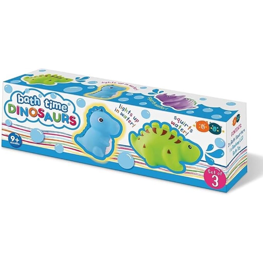 Bath Time Dinosaur Squirters Bath Time Dinosaur Squirters