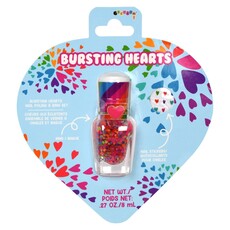 ISCREAM Bursting Hearts Nail Polish + Ring Set