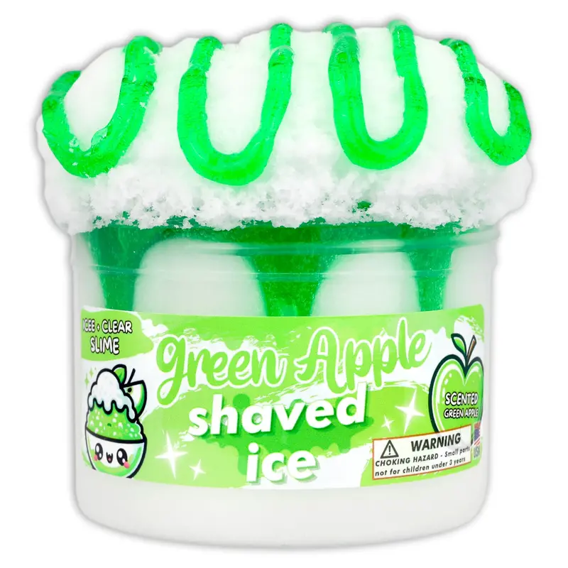 DOPESLIMES Slime: Green Apple Shaved Icee