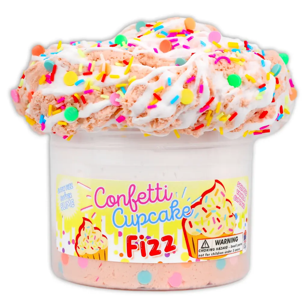 DOPESLIMES Slime: Confetti Cupcake Fizz