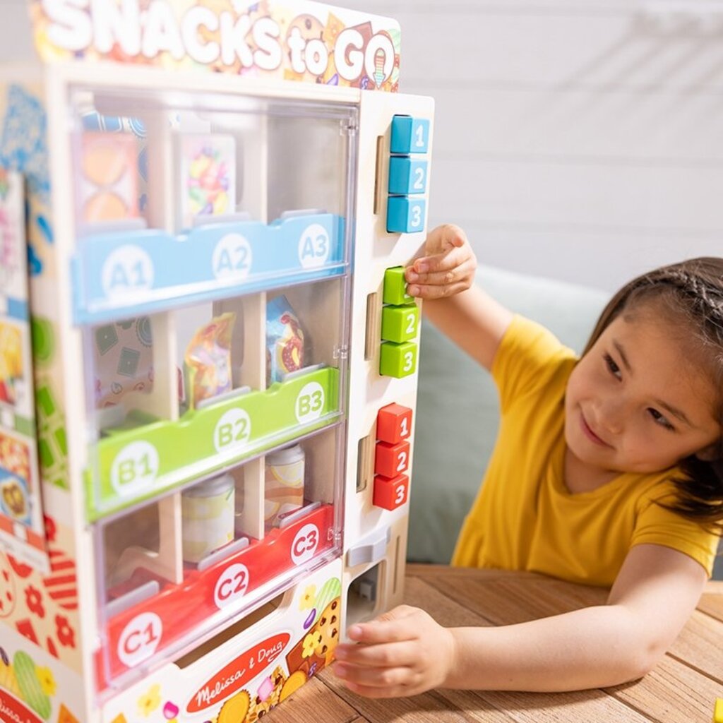 MELISSA & DOUG Sort, Stock, Select Vending Machine Play Set *In Store Pickup Only*