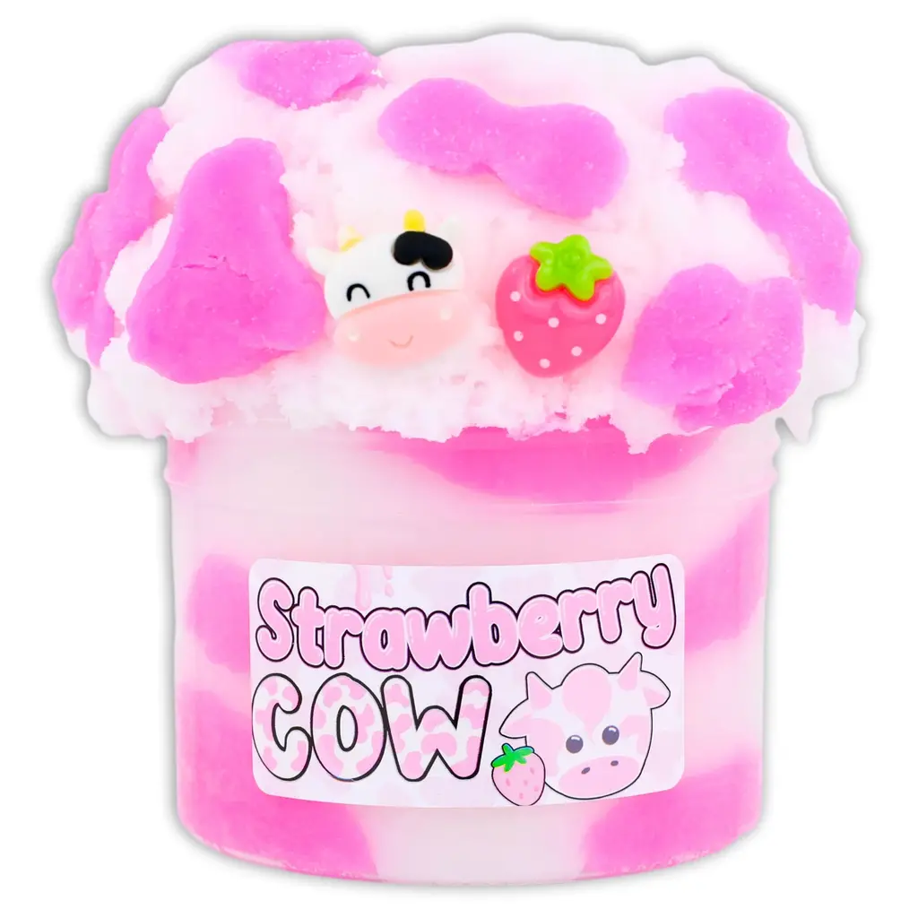 DOPESLIMES Slime: Strawberry Cow Cloud