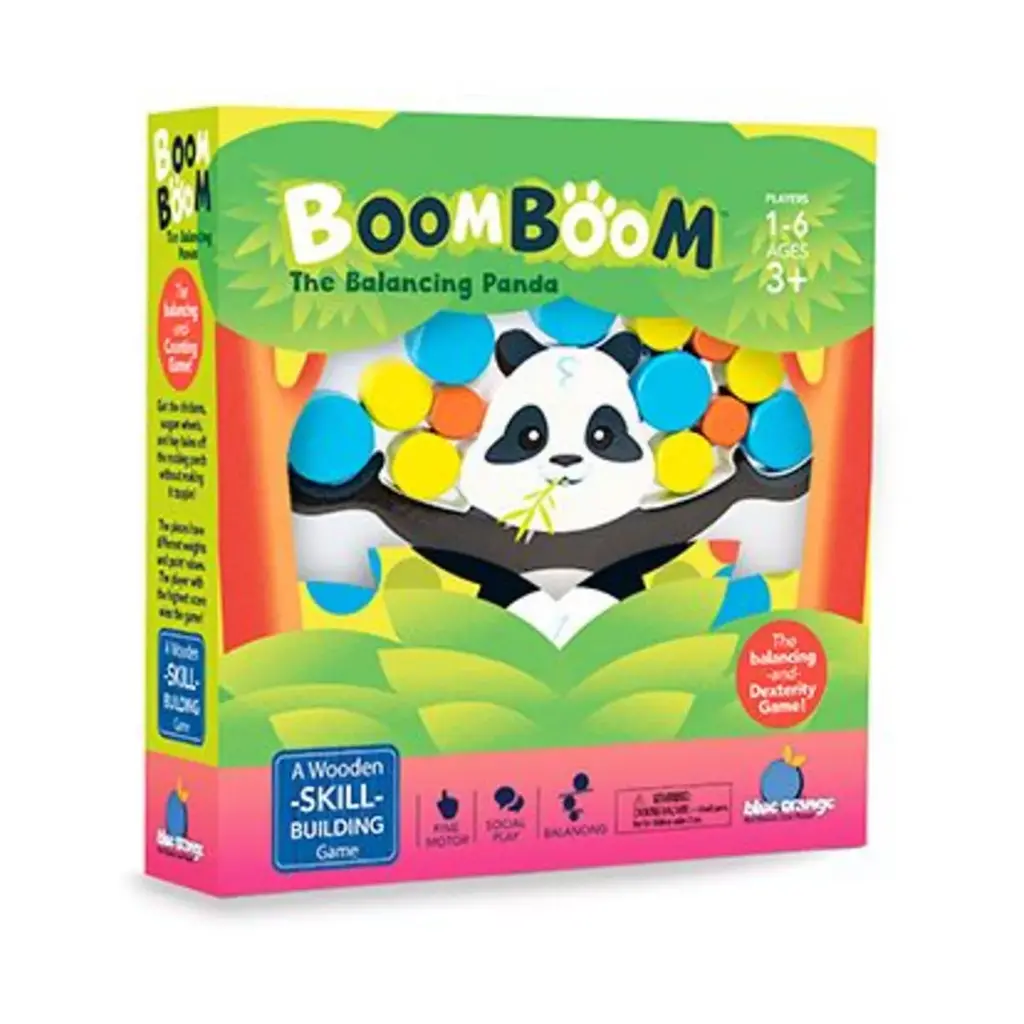 BLUE ORANGE BoomBoom the Balancing Panda Game