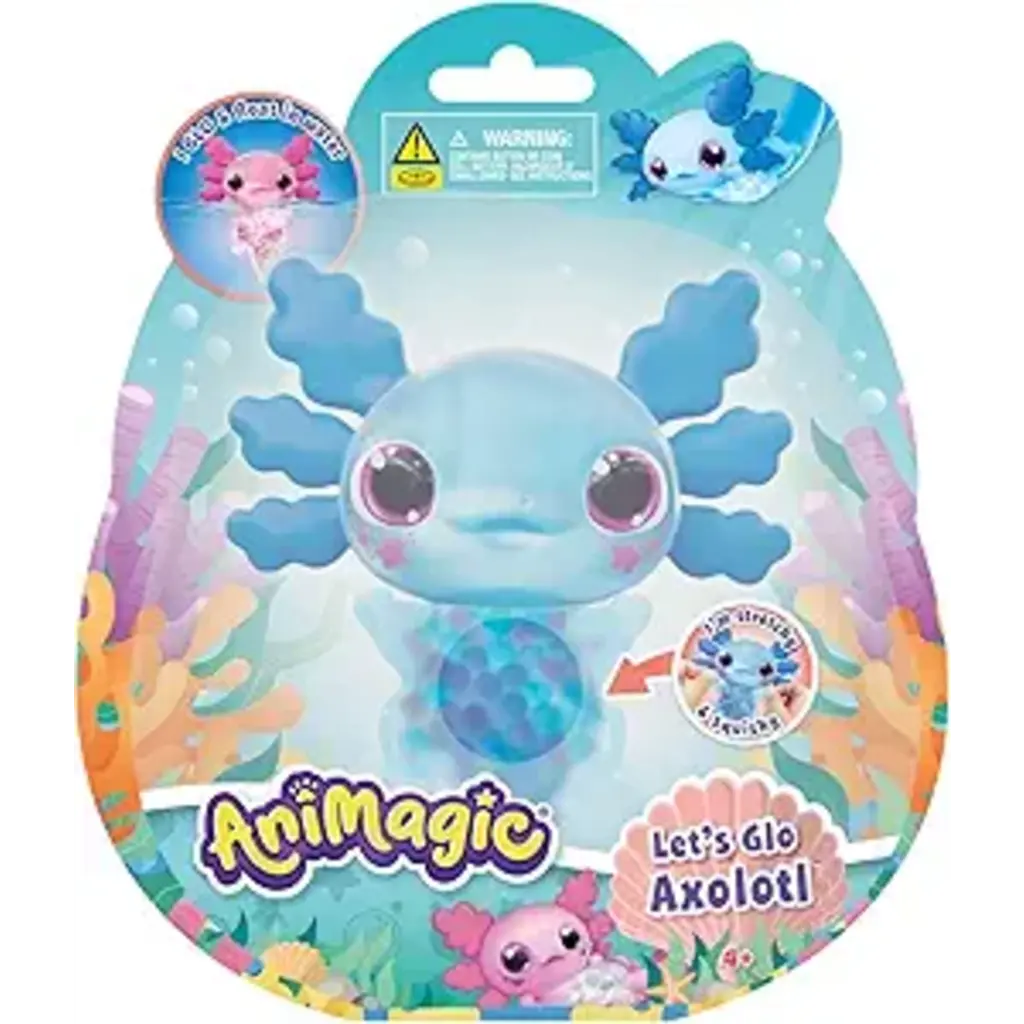 GOLIATH GAMES Animagic Let's Glo Axolotl Asst.