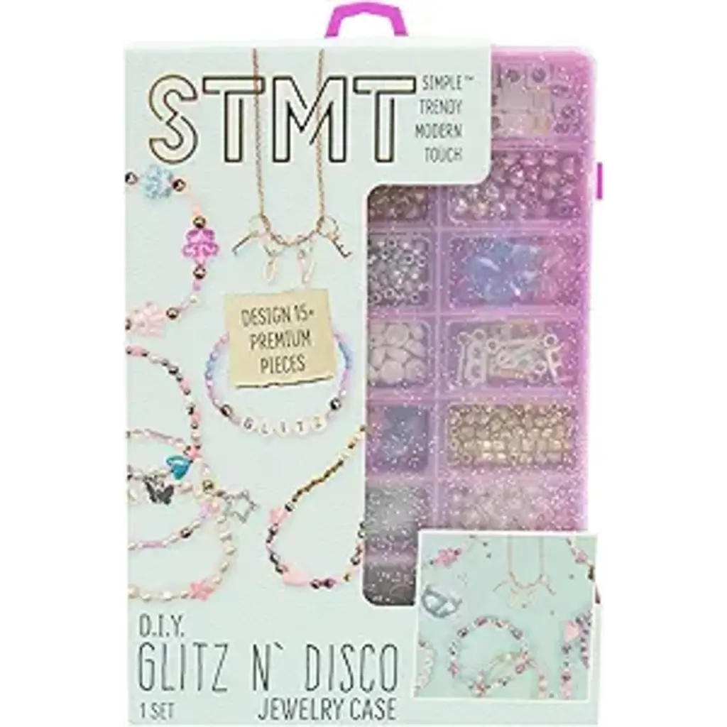 US TOY STMT DIY Glitz N' Disco Jewelry Case