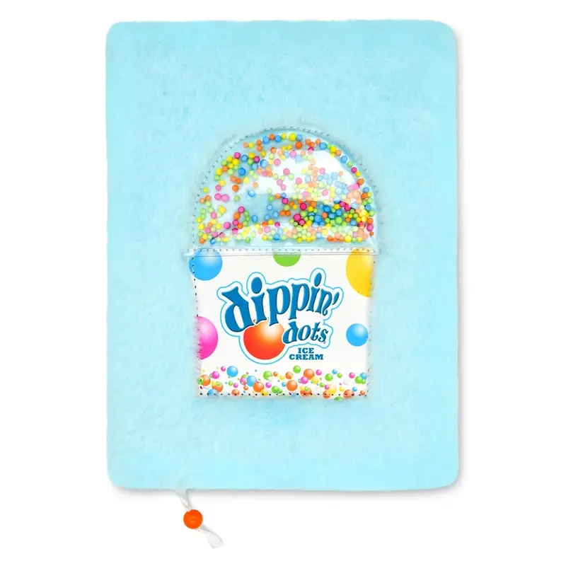 ISCREAM Dippin' Dots Fuzzy Journal