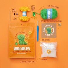 The Woobles Fred the Dinosaur Beginner Crochet Kit