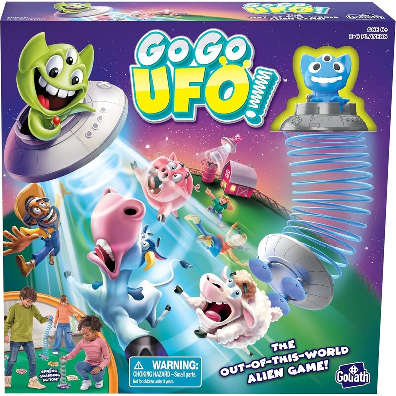 GOLIATH GAMES Go Go UFO Game 6+