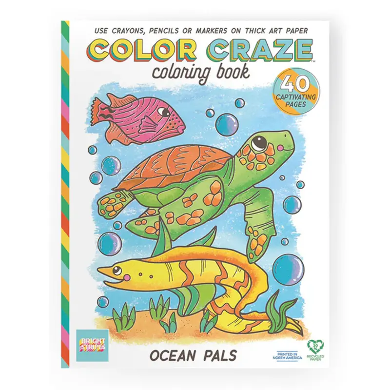 BRIGHT STRIPES Color Craze - Ocean