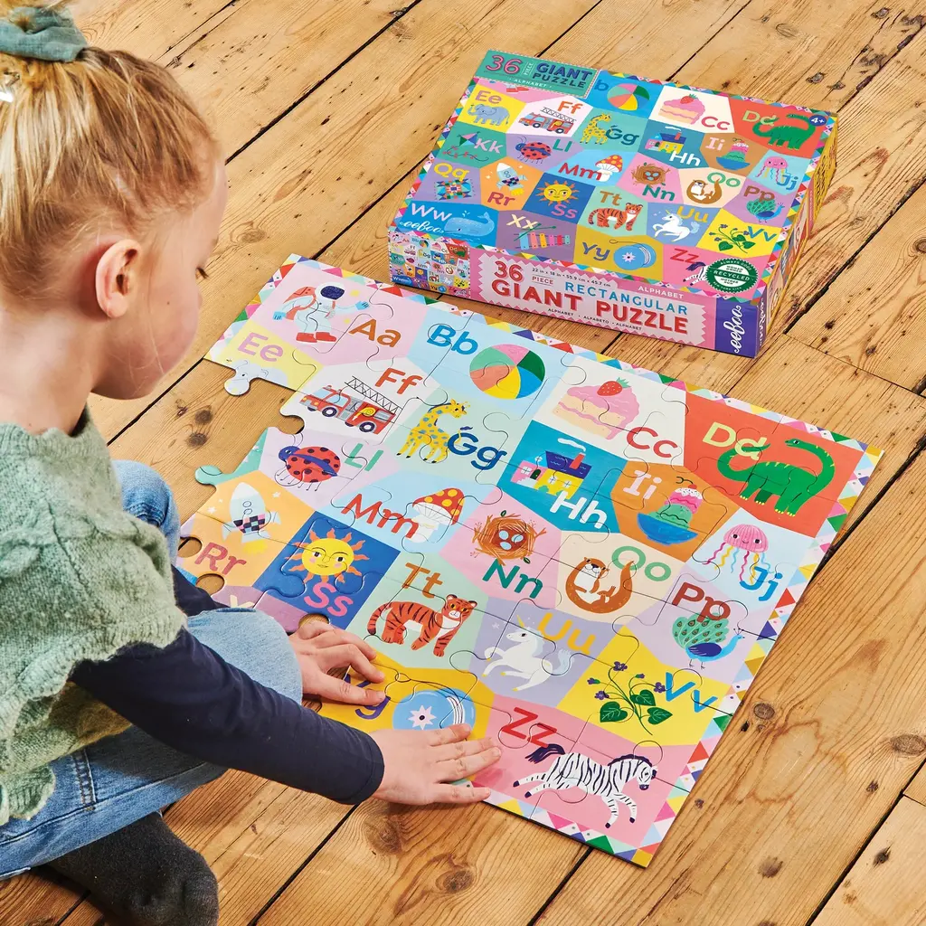 EEBOO 36 pc Alphabet Puzzle