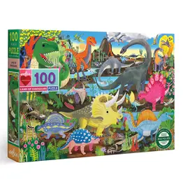 EEBOO 100 pc Land Of Dinosaurs