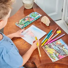 EEBOO Dinosaur Double Sided Jumbo Pencils