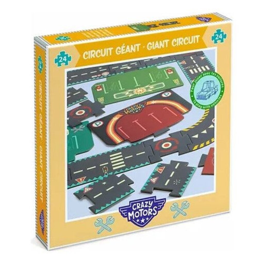 DJECO Circuit de Ville - giant puzzle