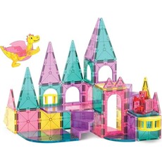 VALTECH Magna-Tiles Castle DLX + MicroMAGS 48pc.