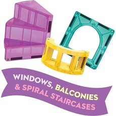 VALTECH Magna-Tiles Castle DLX + MicroMAGS 48pc.