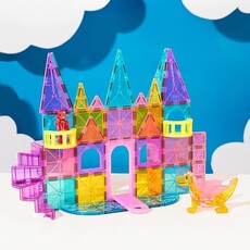 VALTECH Magna-Tiles Castle DLX + MicroMAGS 48pc.