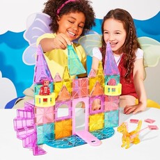 VALTECH Magna-Tiles Castle DLX + MicroMAGS 48pc.