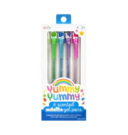 OOLY Yummy Yummy 6 Scented Metallic Gel Pens