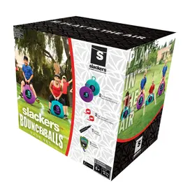 BOLDER PLAY Slackers Bounce Balls Race Set