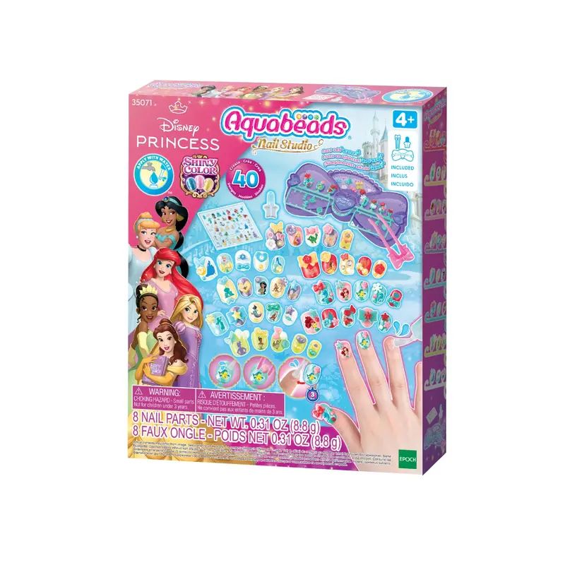INTERNATIONAL PLAYTHINGS Aquabeads Nail Studio - Disney Princess