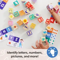 MELISSA & DOUG Ms Rachel Learning Blocks & Cards