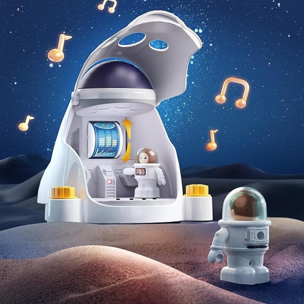 IPLAY ILEARN Space Adventure Take Apart Rocket Ship
