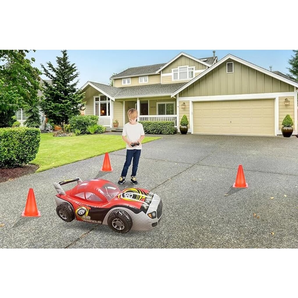 MINDSCOPE Turbo Twister Air Wheels Inflatable RC Car - Red