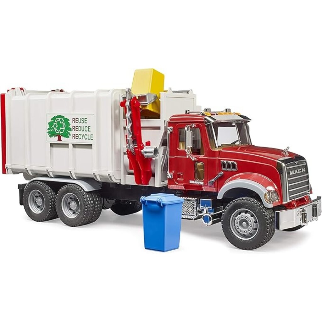 BRUDER TOYS AMERICA INC MACK Granite Side Loading Garbage Truck  *In Store Pickup Only*