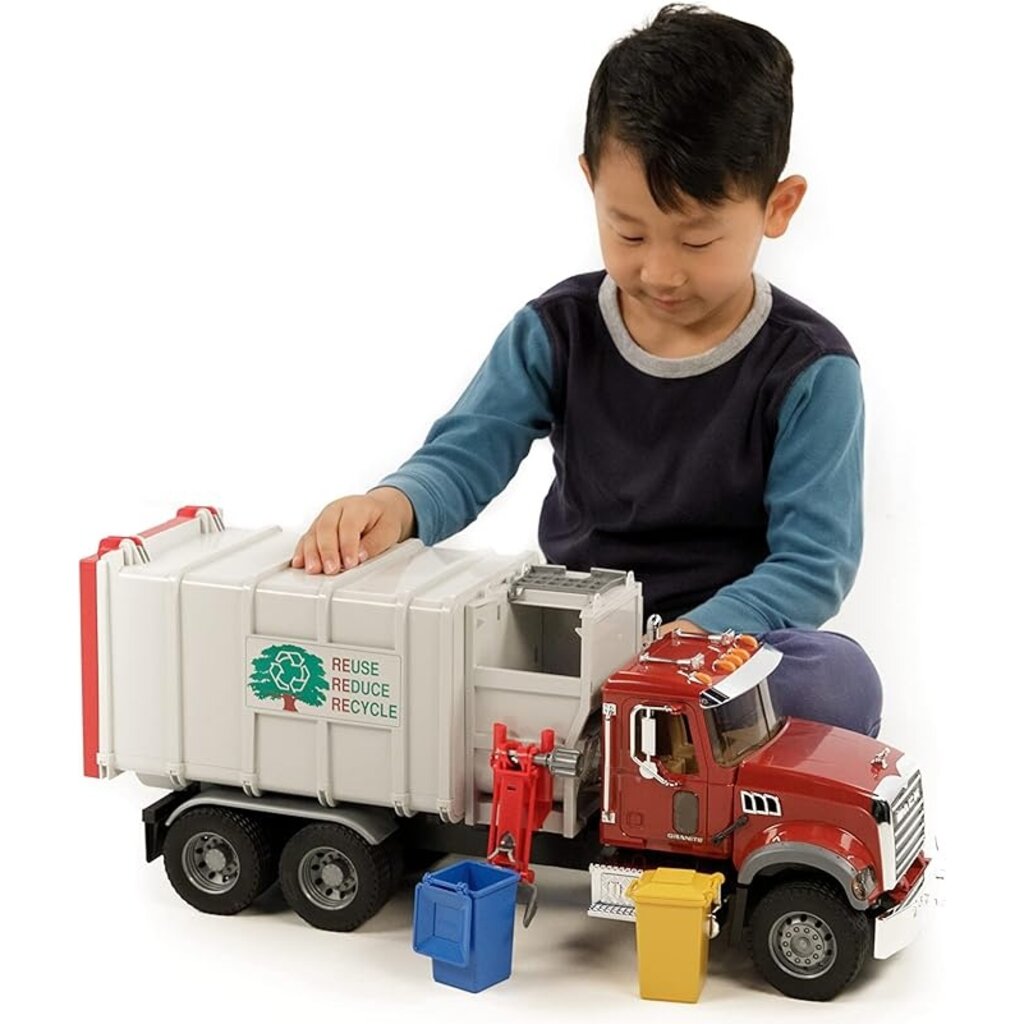 BRUDER TOYS AMERICA INC MACK Granite Side Loading Garbage Truck  *In Store Pickup Only*