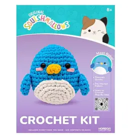 US TOY Squishmallow Crochet Kit Bebe Penguin