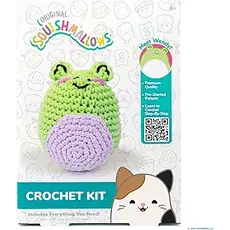 US TOY Squishmallow Crochet Kit Wendy Frog