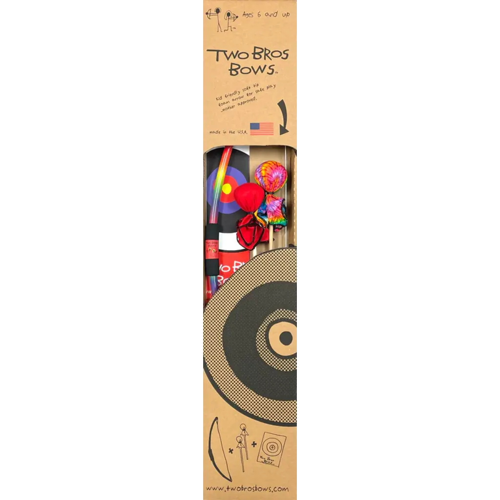 TWO BROS BOWS Two Bros Bows Bow and Arrows Box Set - Rainbow *In Store Pickup Only*