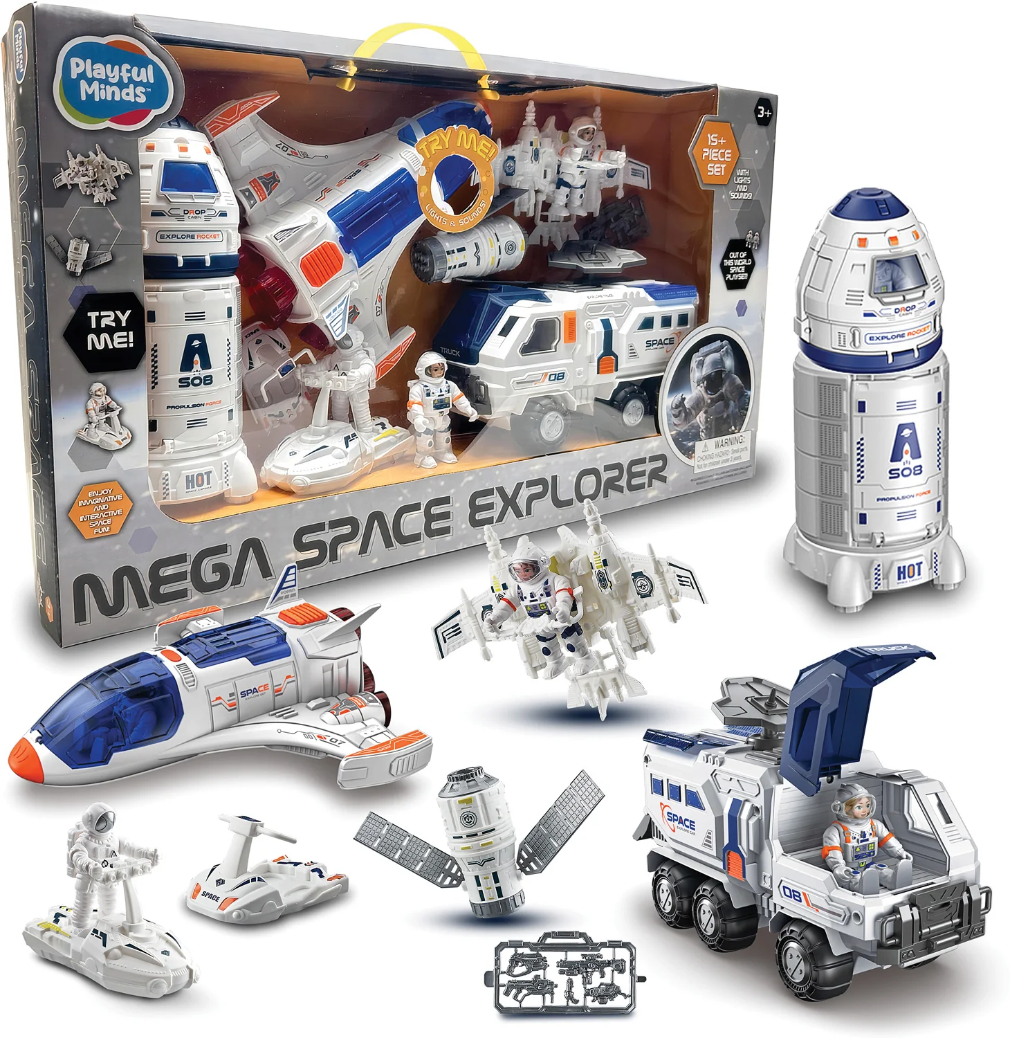 Mega Space Explorer Set - BrainyZoo Toys