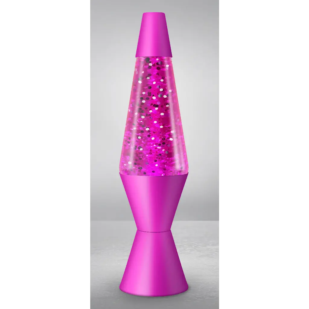 SCHYLLING Lava Lamp 14.5" Pink Sparkle