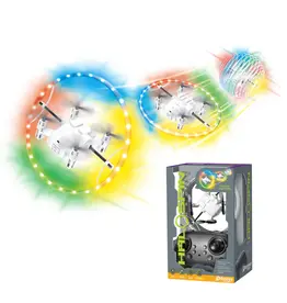 ODYSSEY TOYS HaloSpin Rotating Light Ring Drone