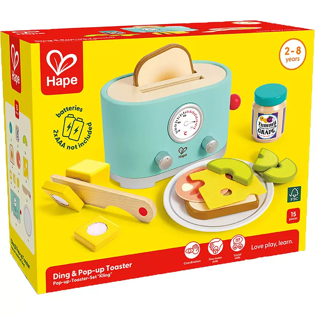 HAPE INTERNATIONAL Pop & Ding Toaster