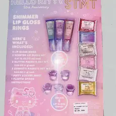 US TOY Hello Kitty 50th Shimmer Lip Gloss Rings
