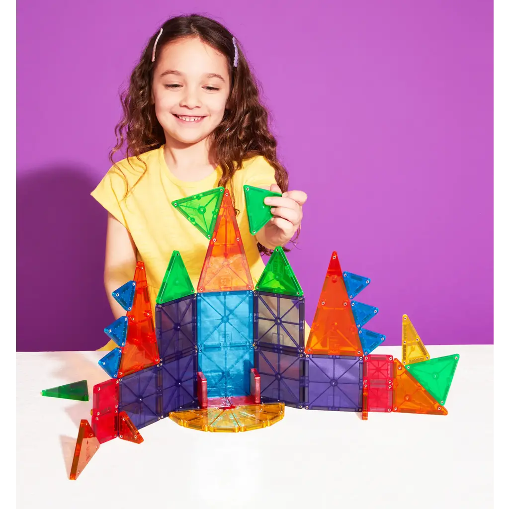 VALTECH Magna-Tiles +microMAGS Combo 46-Piece Set