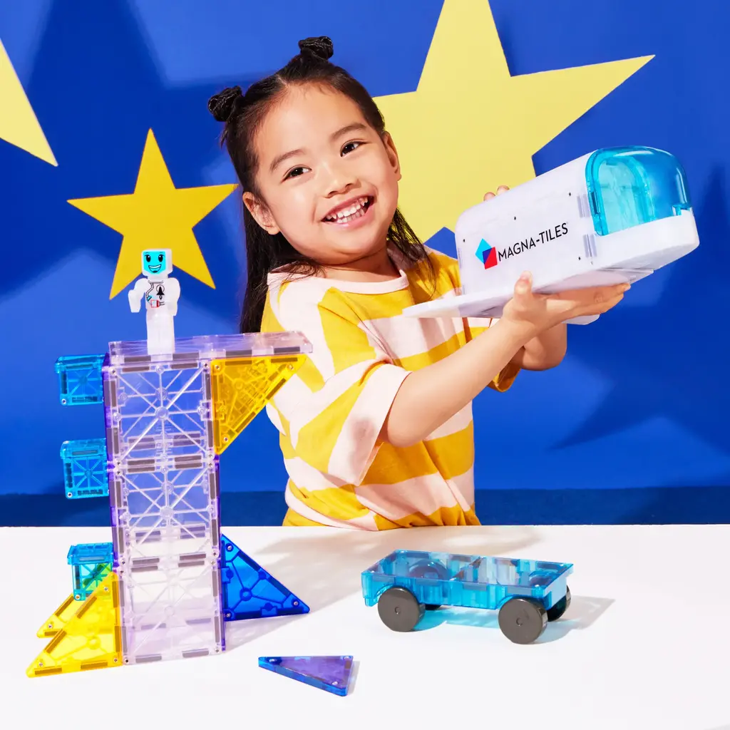 VALTECH Magna-Tiles Space 32-Piece Set